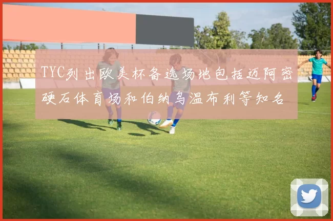 TYC列出欧美杯备选场地包括迈阿密硬石体育场和伯纳乌温布利等知名场馆